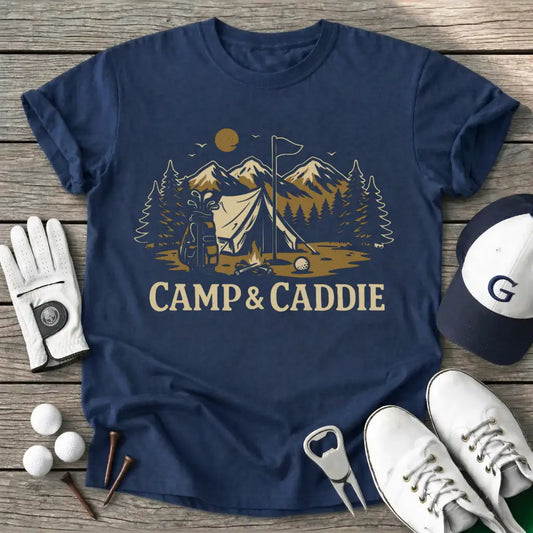 Camp Caddie T-Shirt in Navy