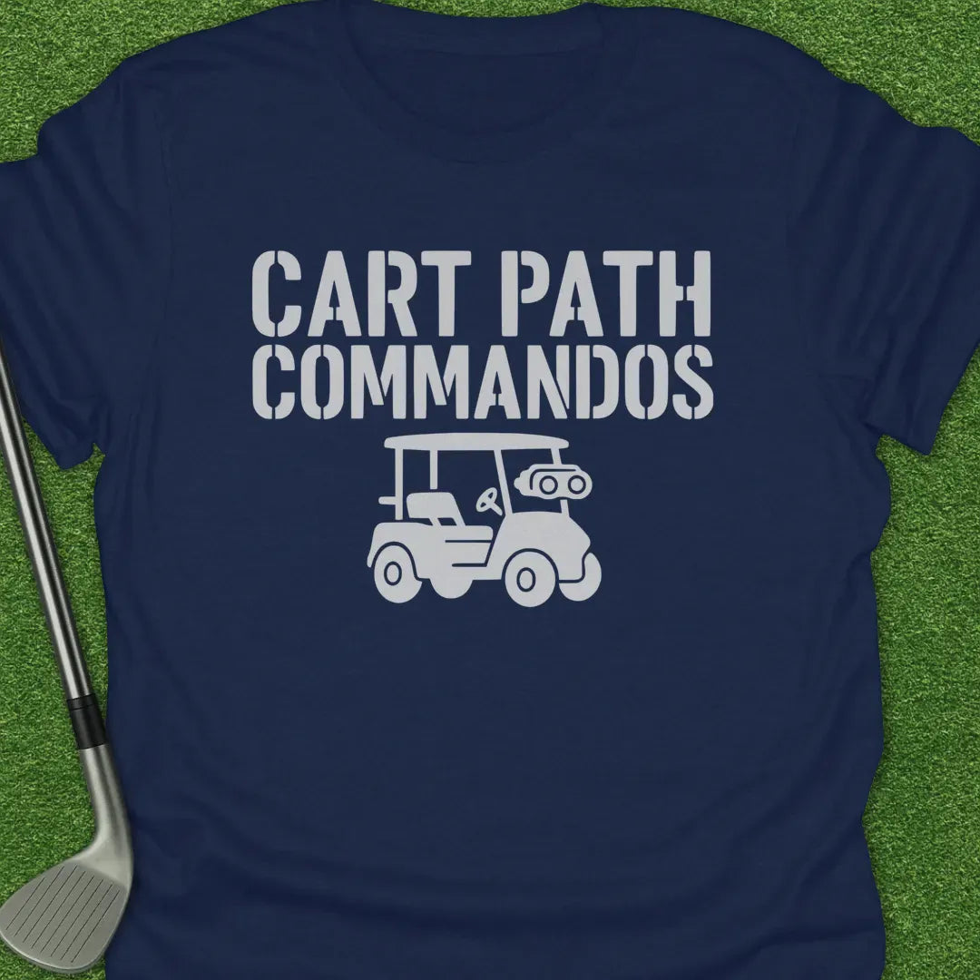 Navy / S Cart Path Commandos T-Shirt