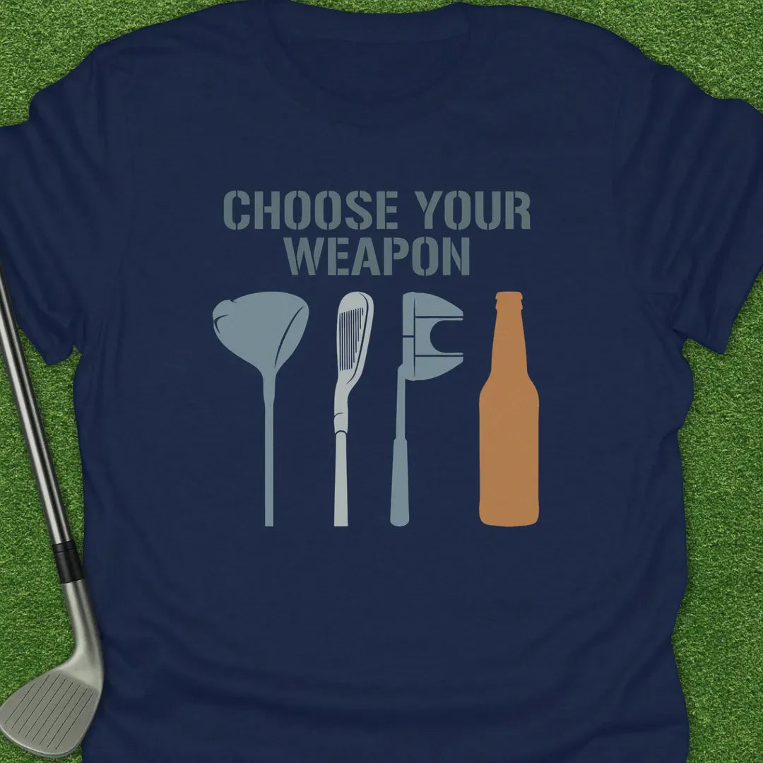Navy / S Choose Your Weapon T-Shirt