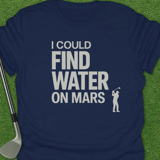 Navy / S Could Find Water T-Shirt