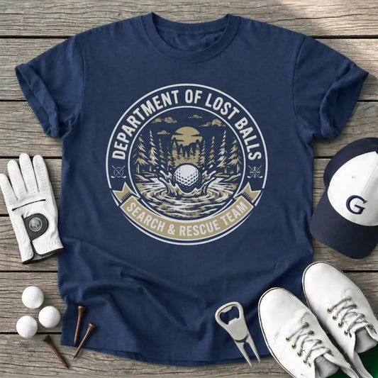 Department Lost T-Shirt in Navy