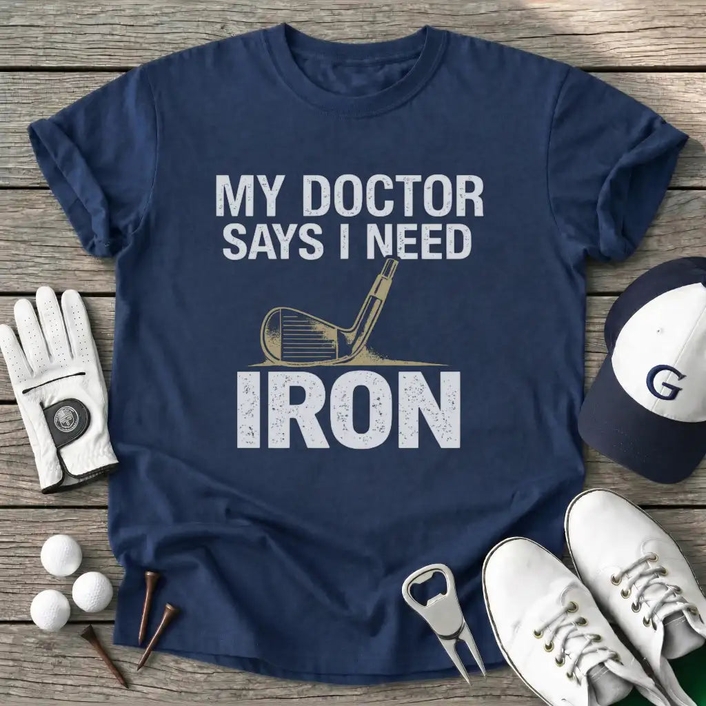 Navy / S Doctor Says Need T-Shirt