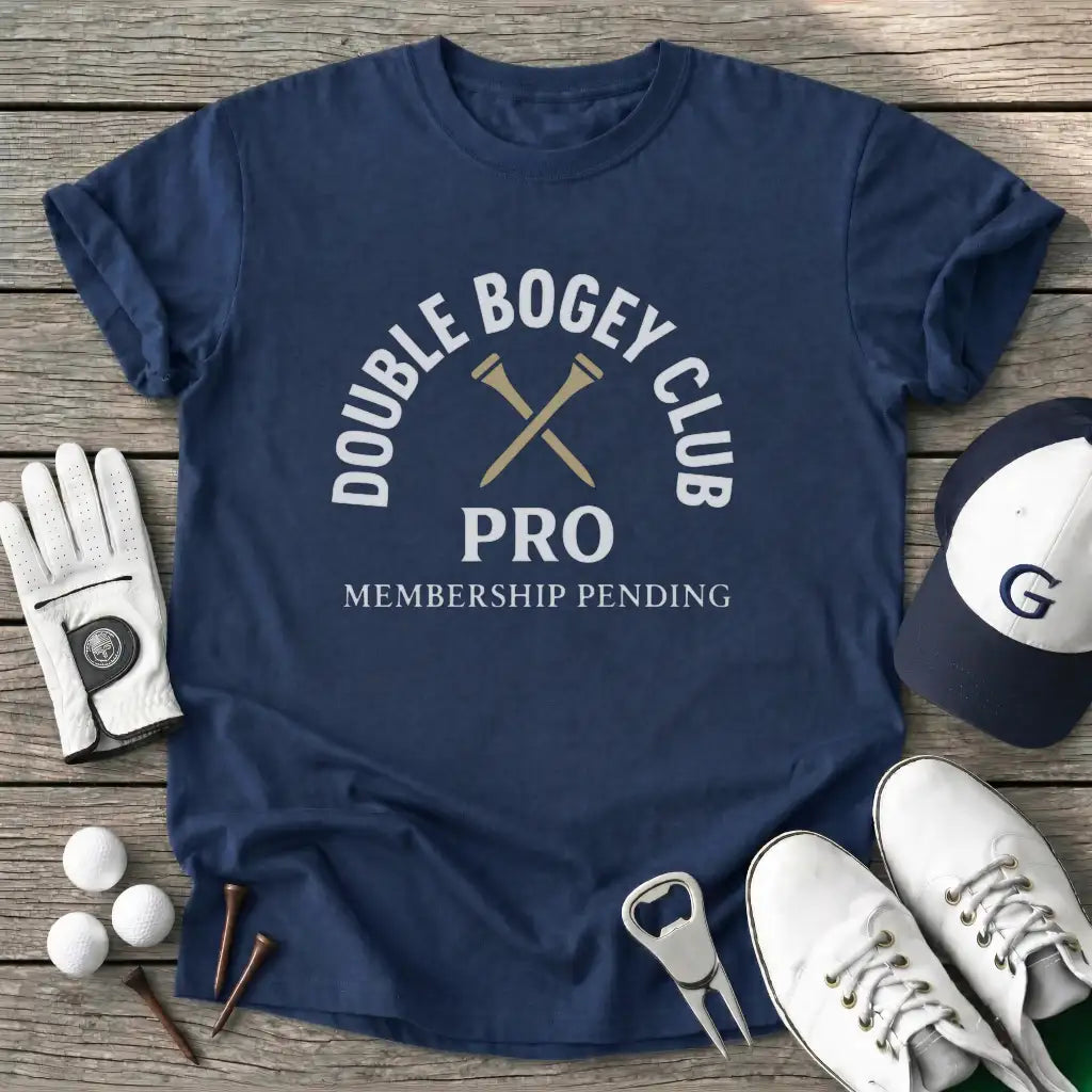 Navy / S Double Bogey Club T-Shirt
