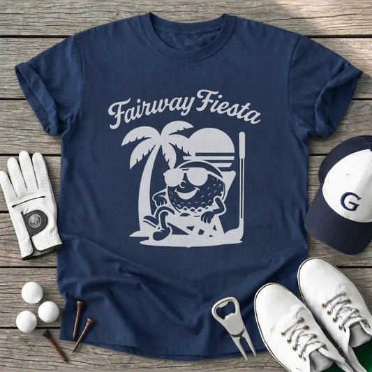 Navy / S Fairway Fiesta Good T-Shirt