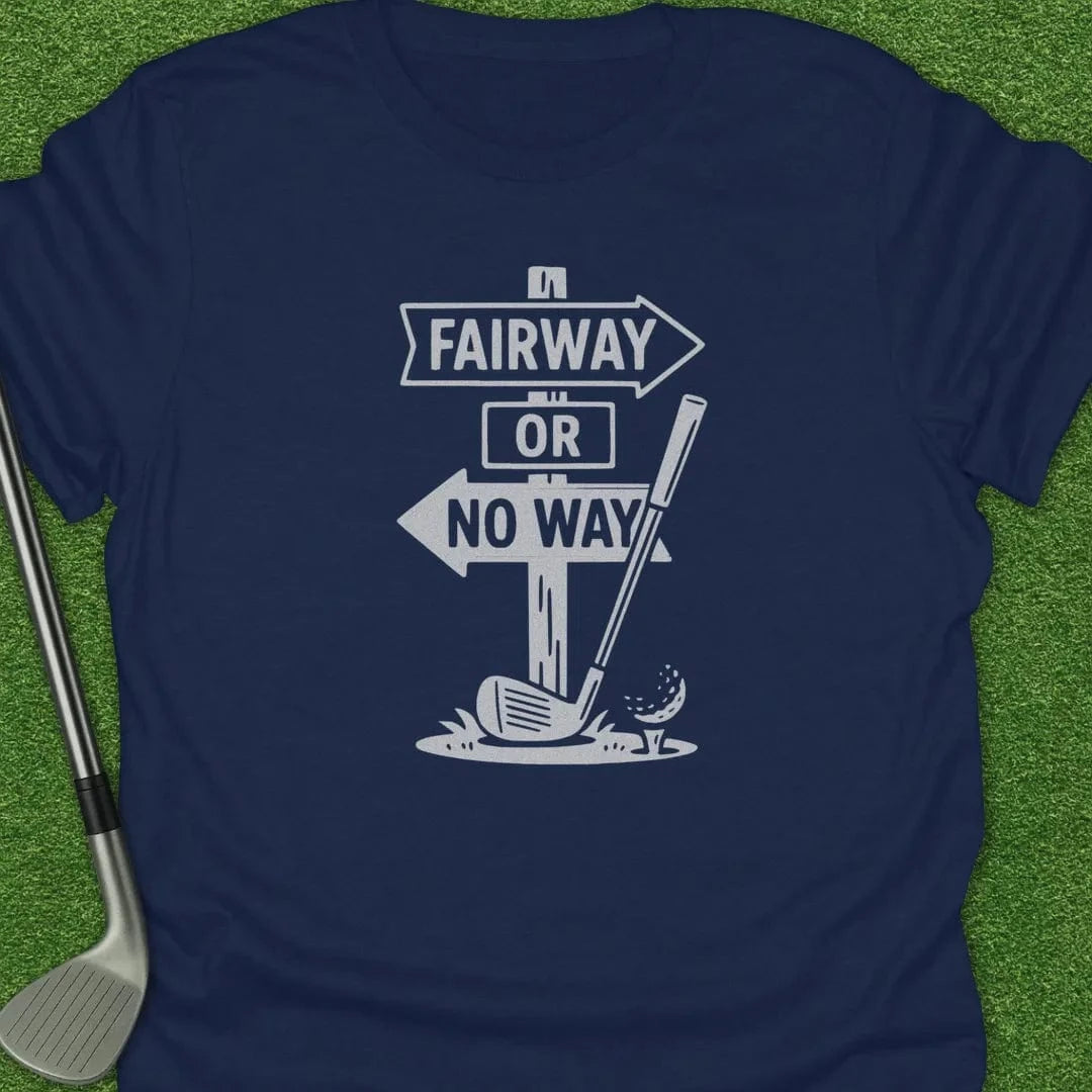 Navy / S Fairway Way T-Shirt