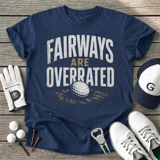 Navy / S Fairways Are T-Shirt