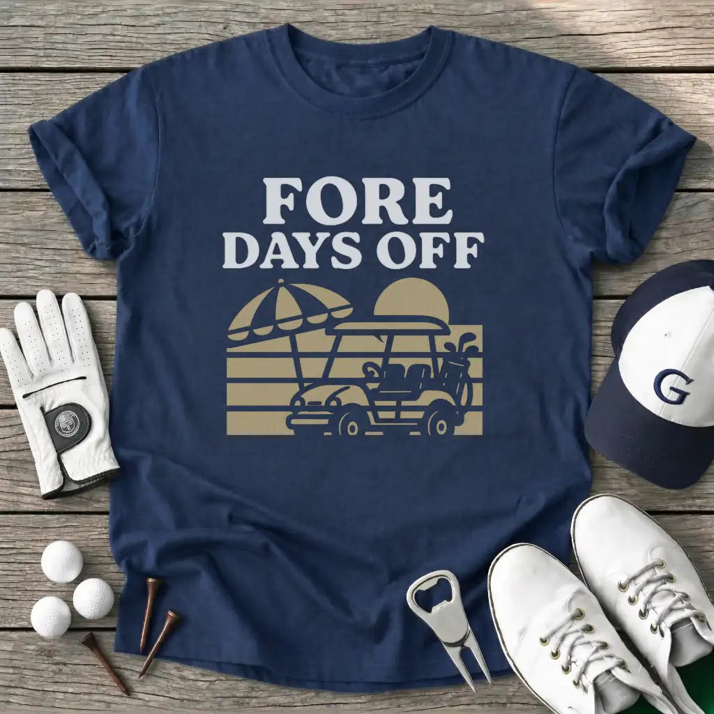 Navy / S Fore Days Off T-Shirt