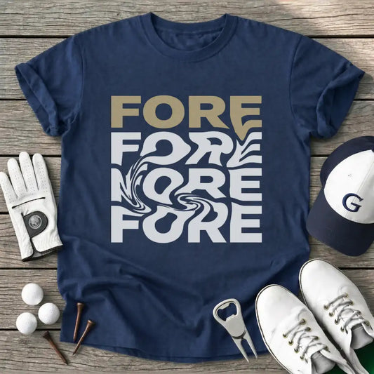 Navy / S Fore Fore Fore Fore T-Shirt