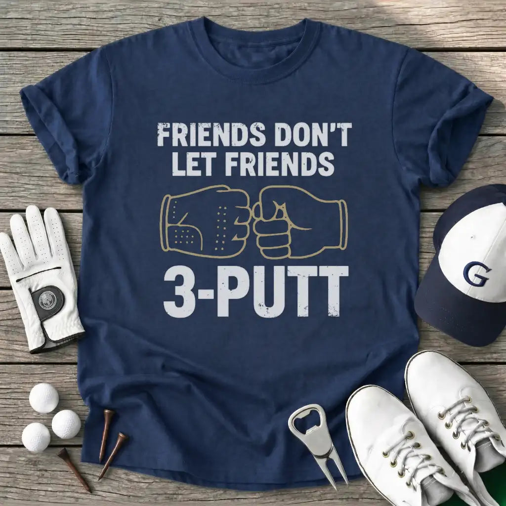Navy / S Friends Dont Let T-Shirt