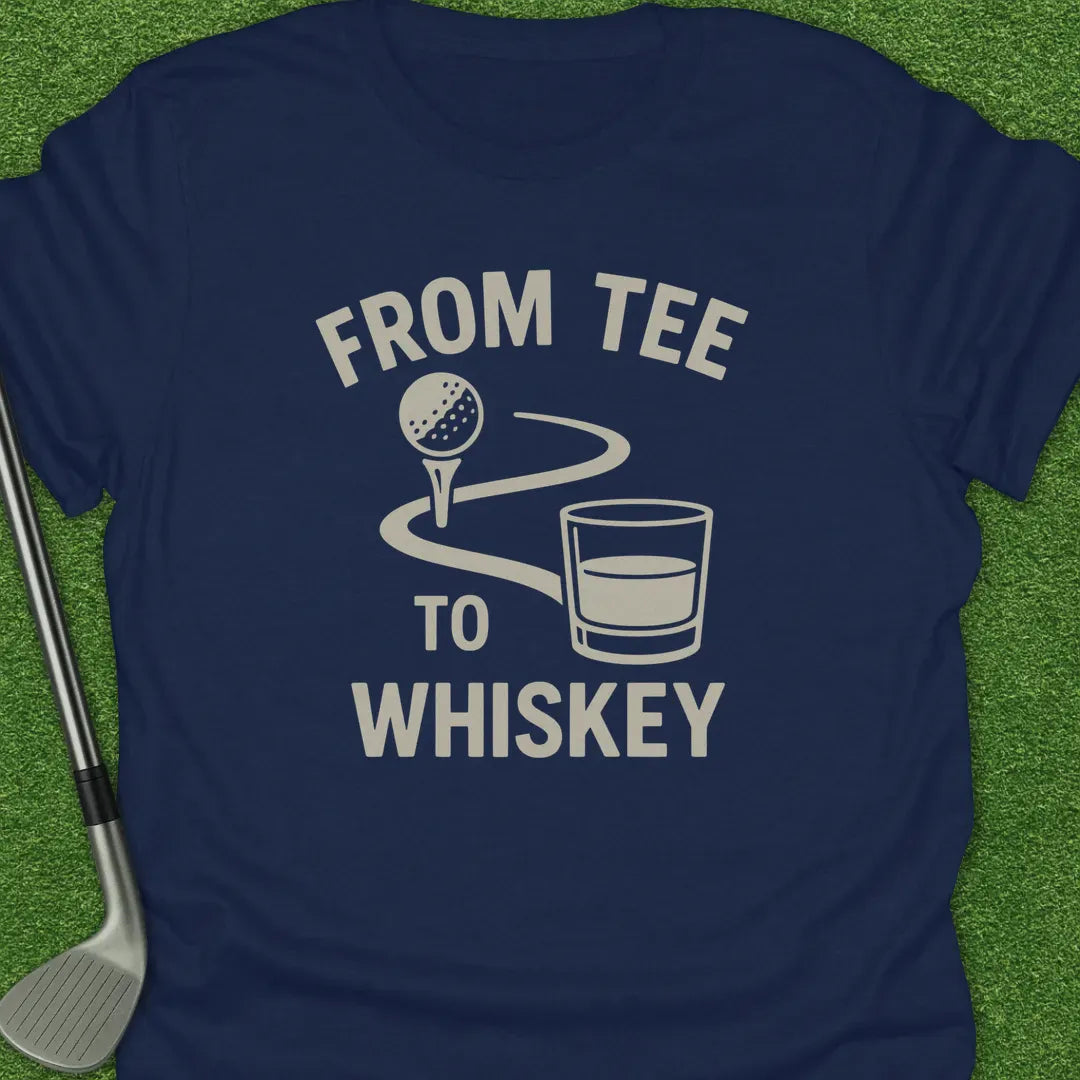 Navy / S From Tee Whiskey T-Shirt