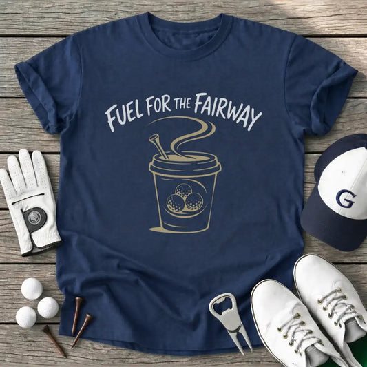 Navy / S Fuel For The Fairway T-Shirt