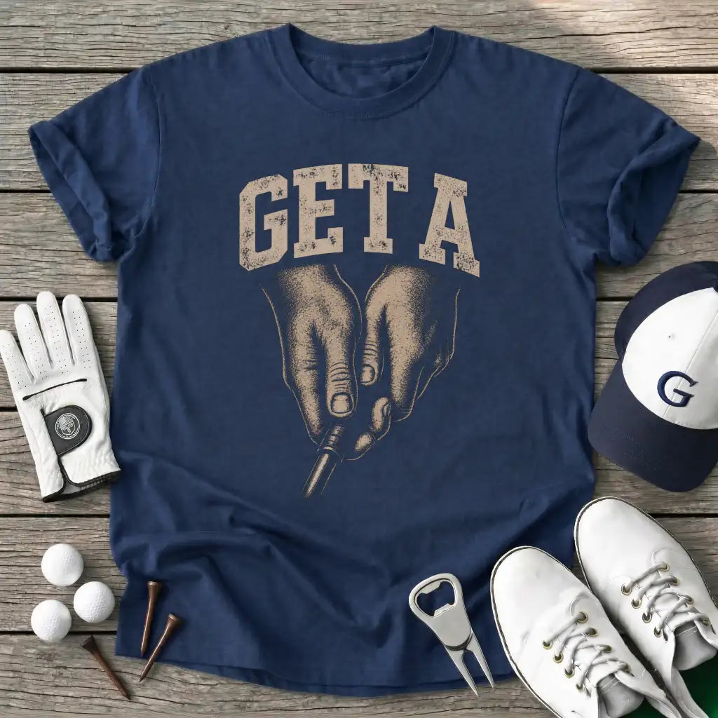 Get Grip T-Shirt in Navy