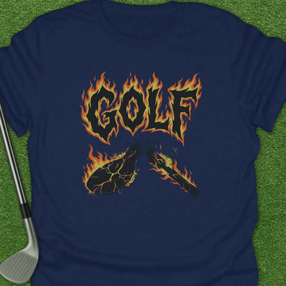Navy / S Golf Fire T-Shirt