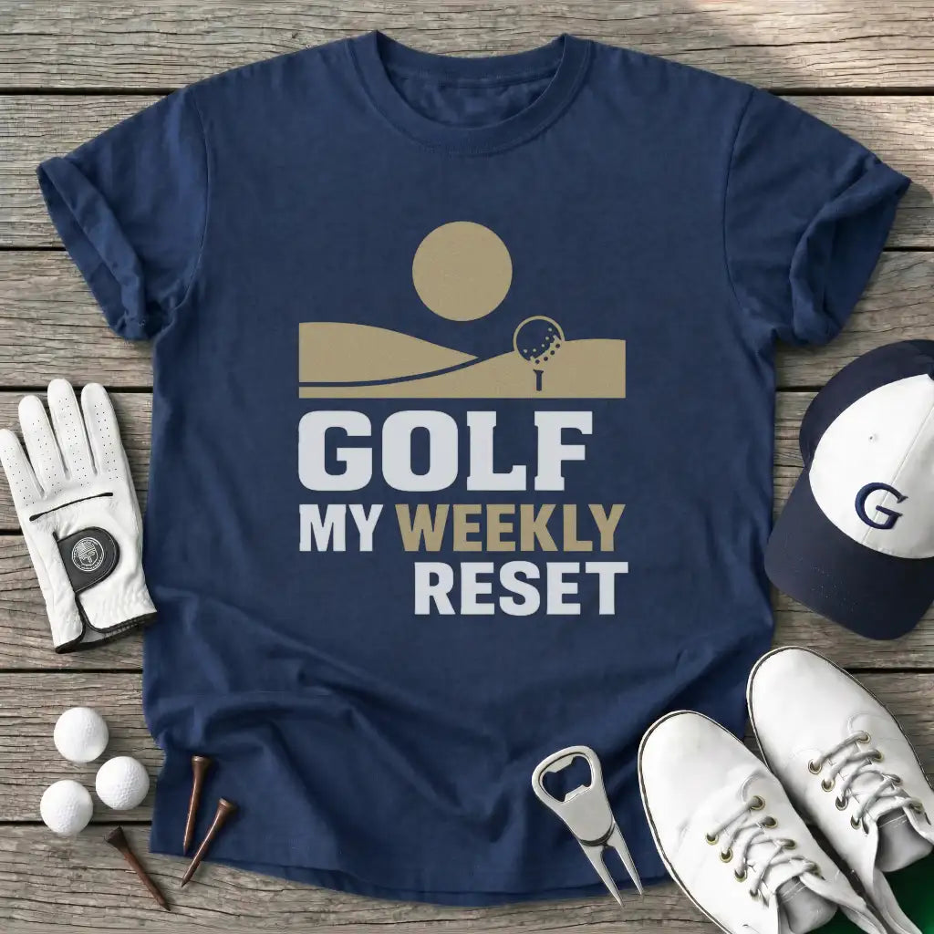 Navy / S Golf Weekly Reset T-Shirt