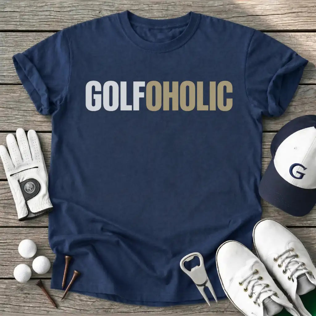 Navy / S Golfoholic T-Shirt