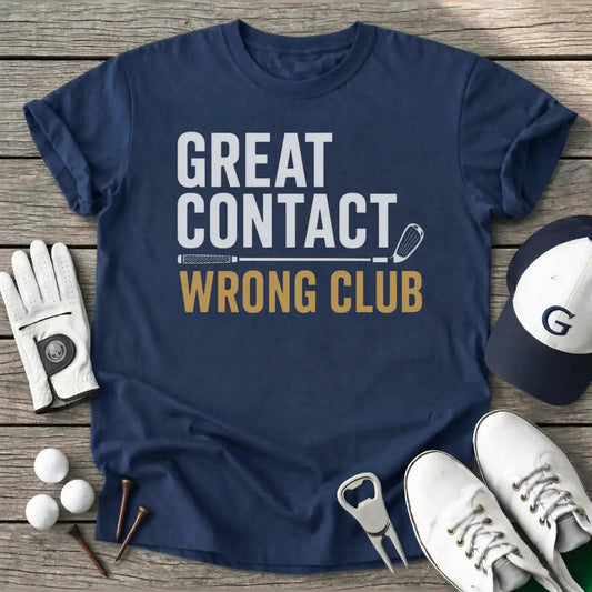 Navy / S Great Contact Wrong T-Shirt