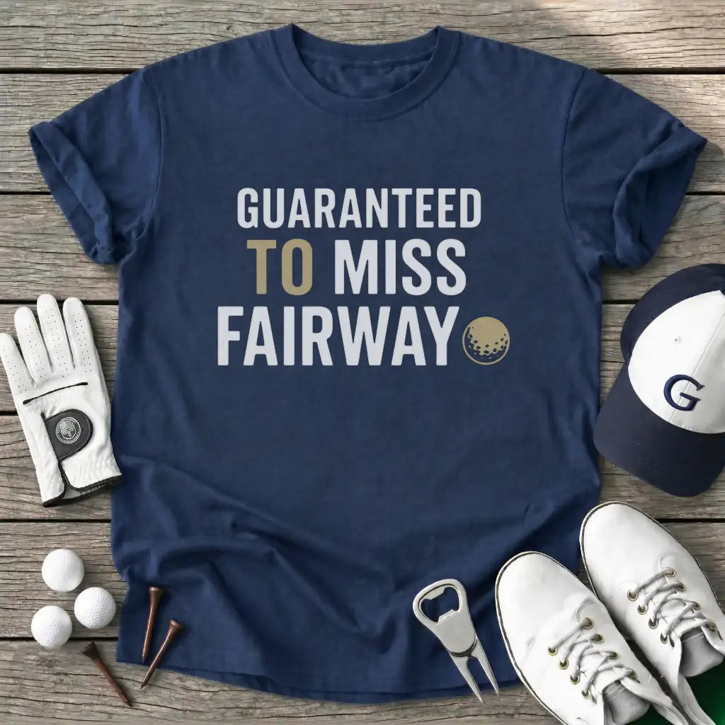 Navy / S Guaranteed Miss The T-Shirt