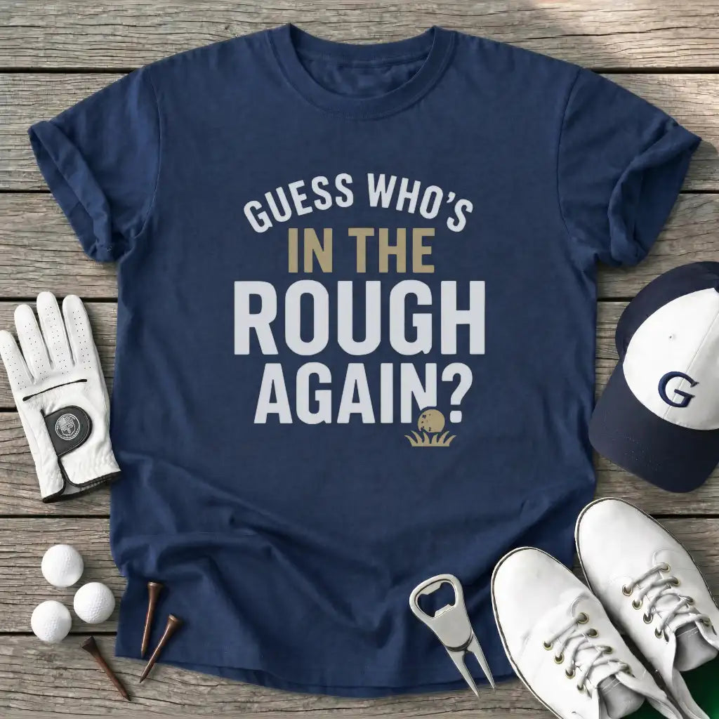 Navy / S Guess Whos The T-Shirt