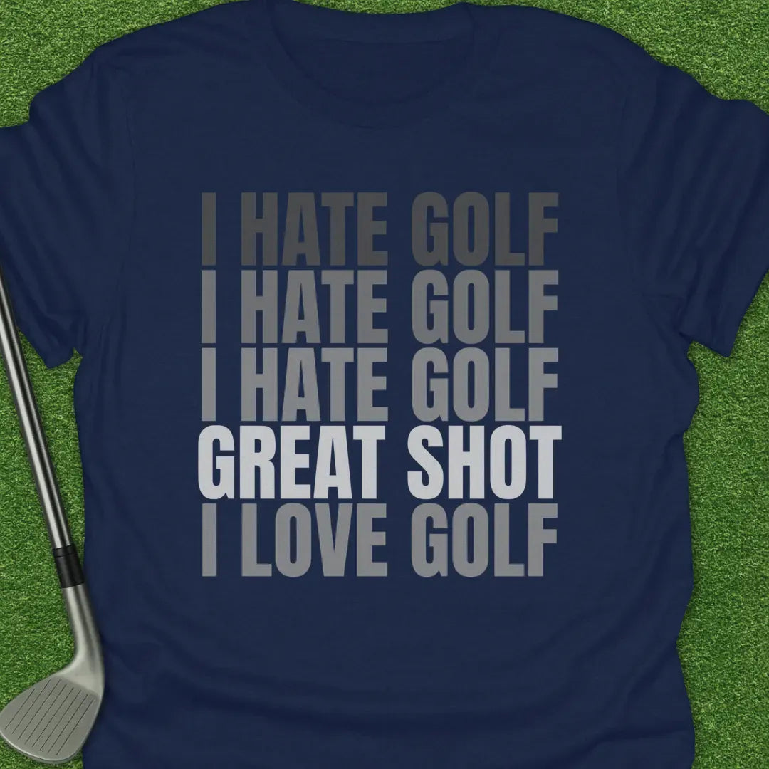 Navy / S Hate Golf Hate Golf T-Shirt