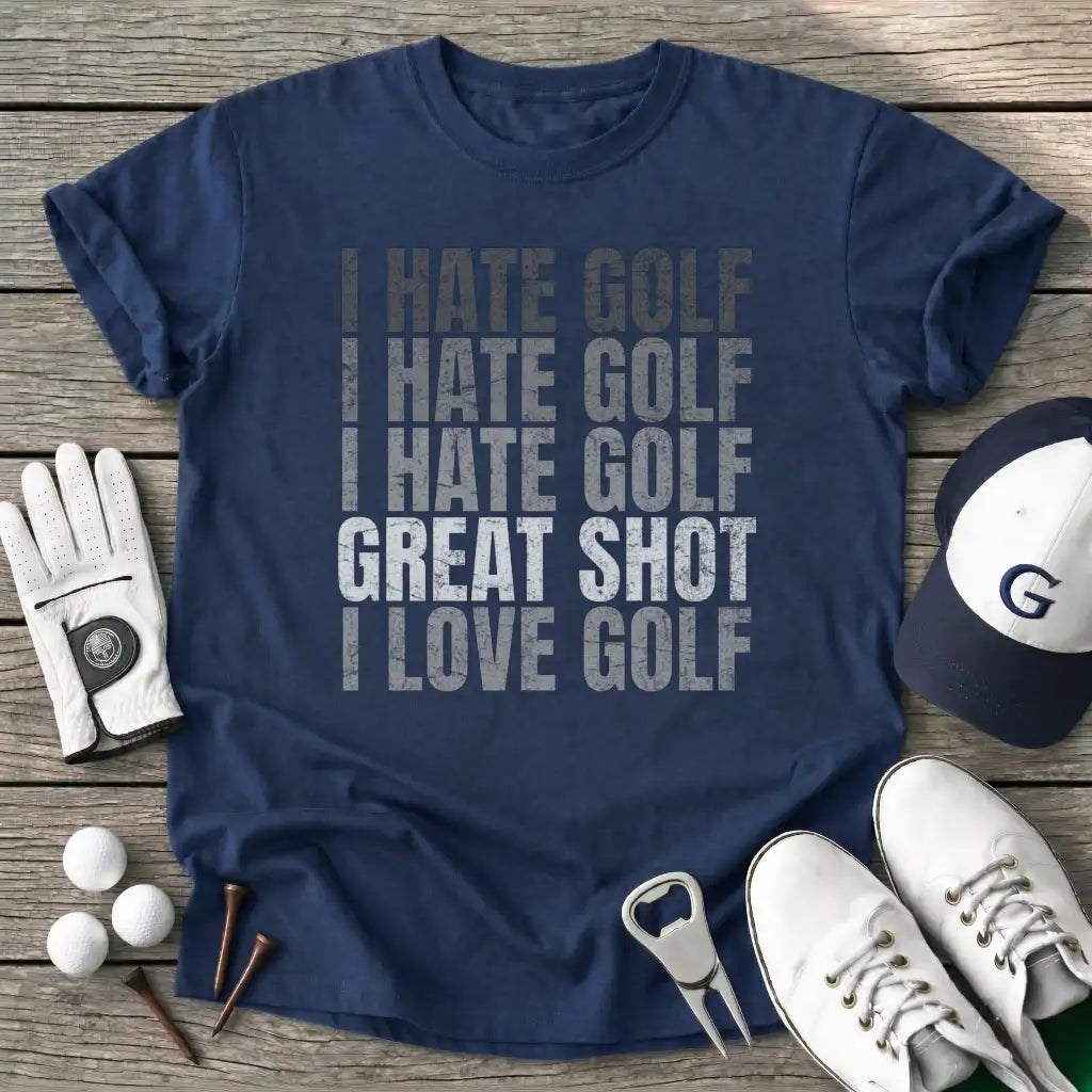 Navy / S Hate Golf Hate Golf T-Shirt
