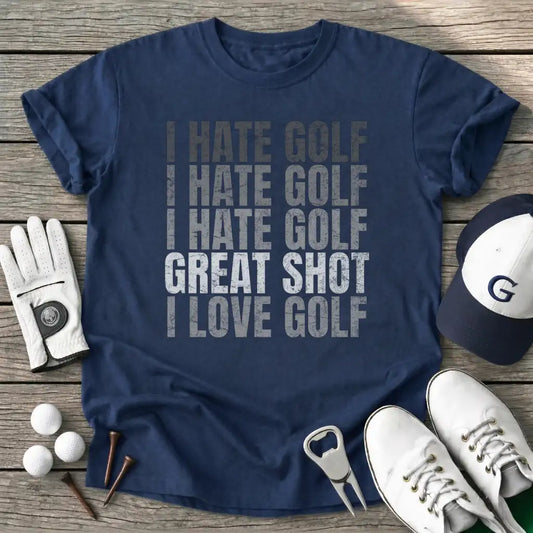 Navy / S Hate Golf Hate Golf T-Shirt