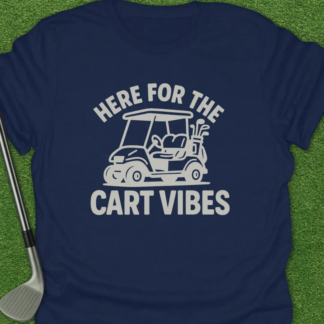 Navy / S Here For The Cart T-Shirt