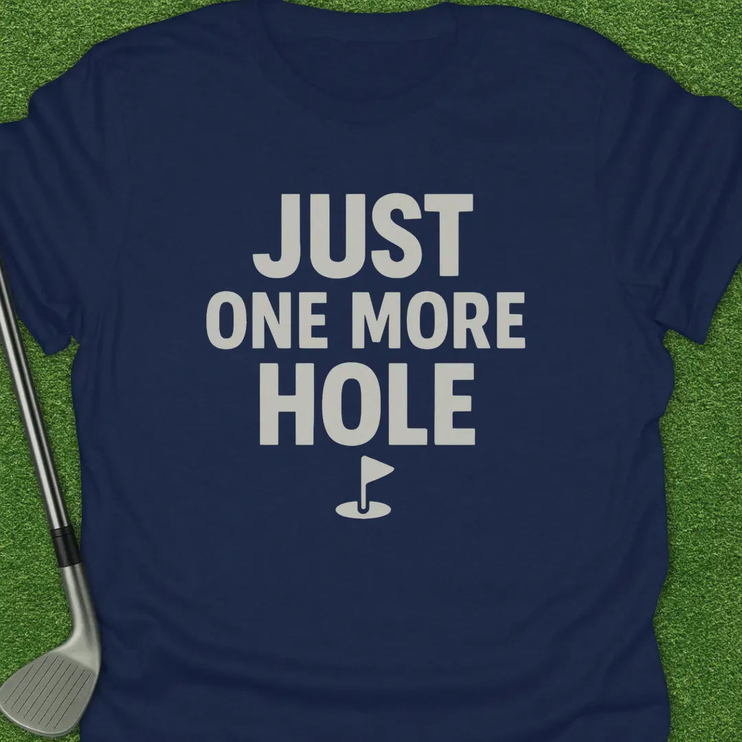 Navy / S Just One More Hole T-Shirt