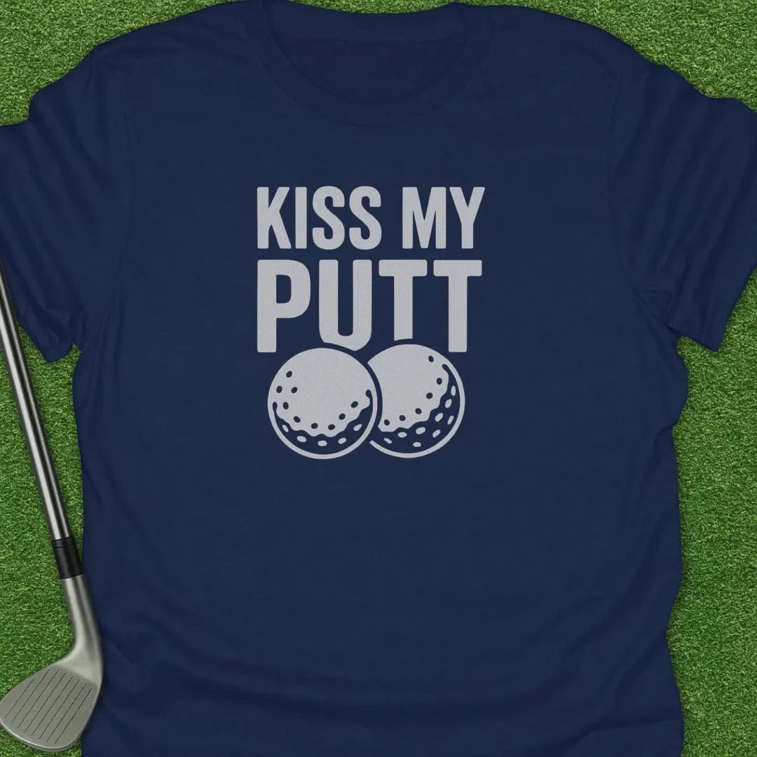 Navy / S Kiss Putt T-Shirt