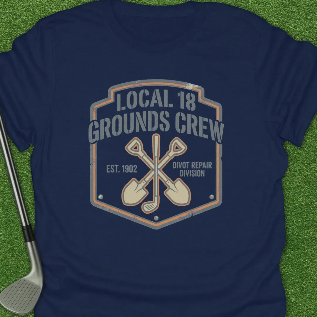 Navy / S Local Grounds Crew T-Shirt