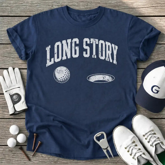 Navy / S Long Story Short T-Shirt
