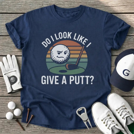Navy / S Look Like Give Putt T-Shirt