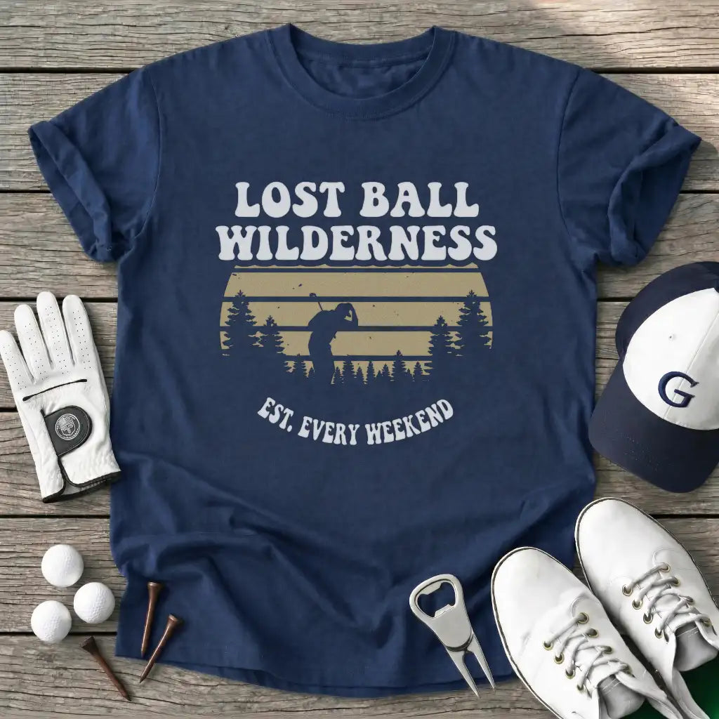 Navy / S Lost Ball T-Shirt