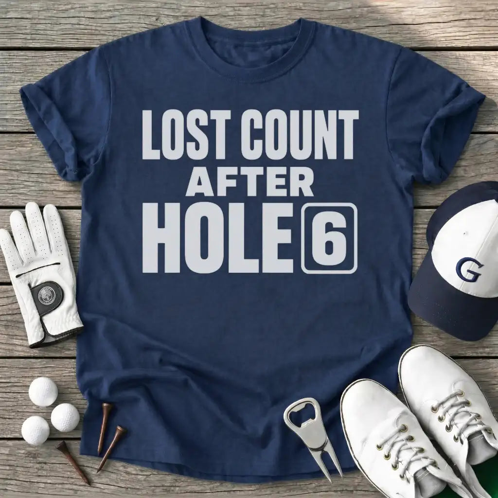 Lost Count After T-Shirt in Navy
