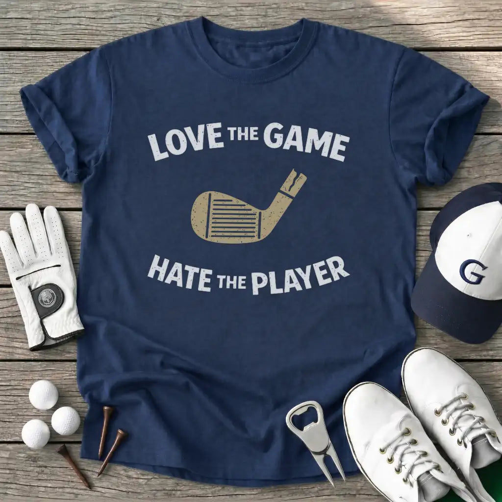 Navy / S Love The Game Hate T-Shirt