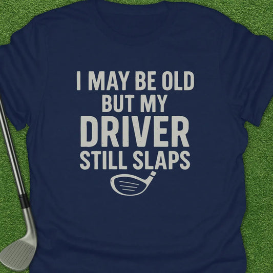 Navy / S May Old But Driver T-Shirt