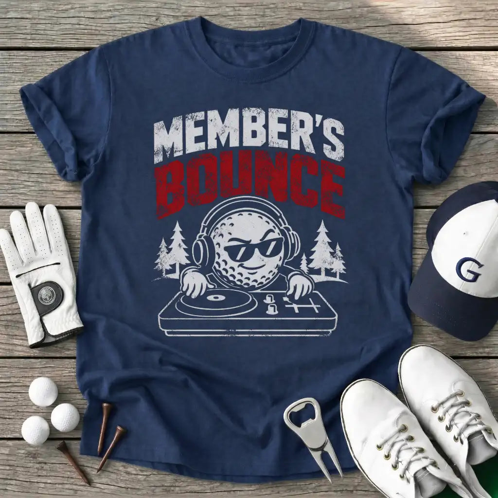Navy / S Members Bounce T-Shirt