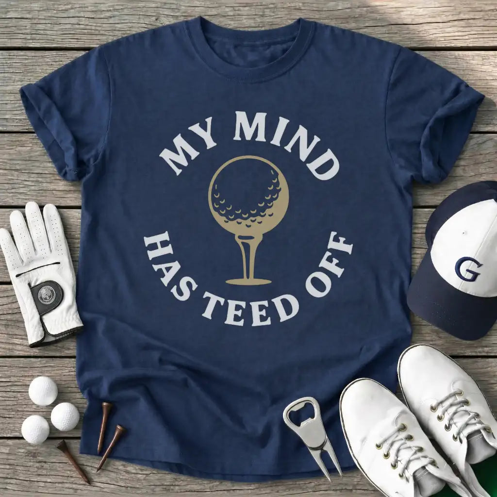 Navy / S Mind Has Teed Off T-Shirt