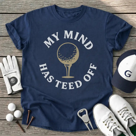 Navy / S Mind Has Teed Off T-Shirt