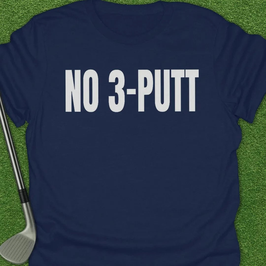 Navy / S No 3 Putt T-Shirt
