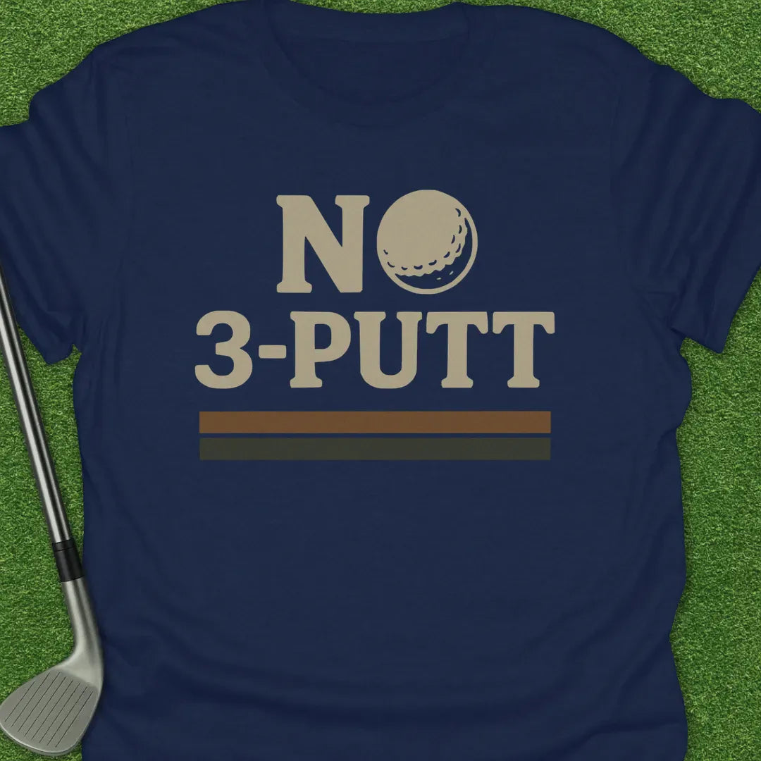 Navy / S No 3 Putt T-Shirt