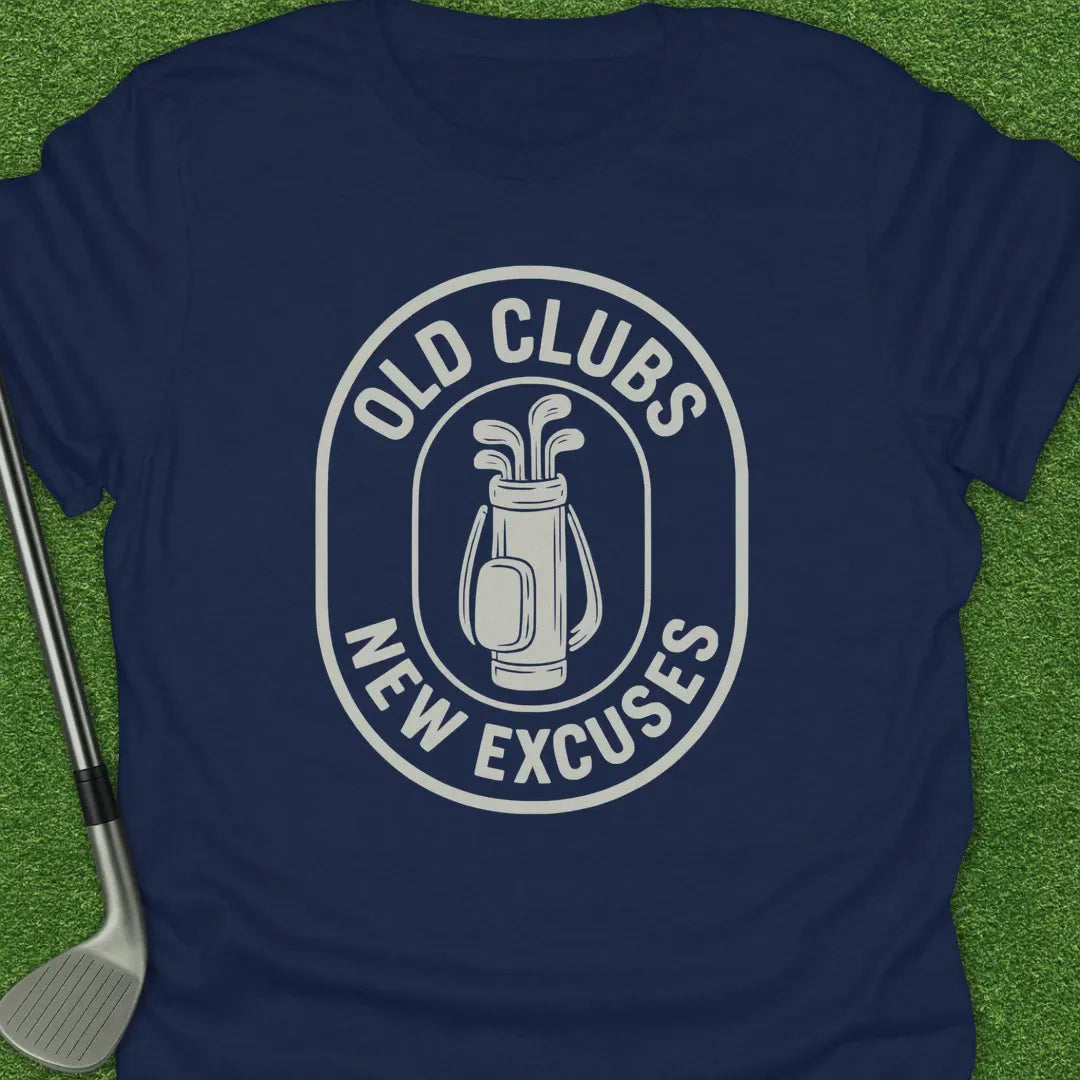 Navy / S Old Clubs New T-Shirt