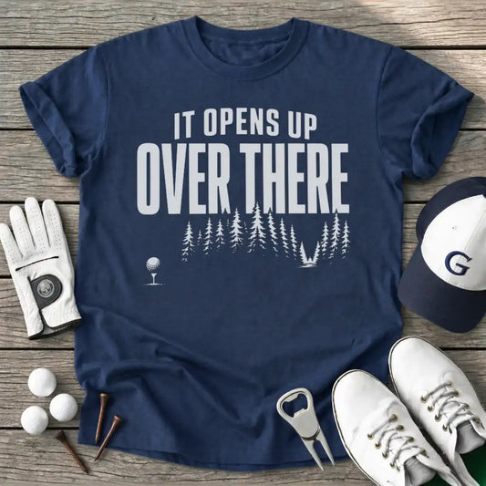 Navy / S Opens Over There T-Shirt
