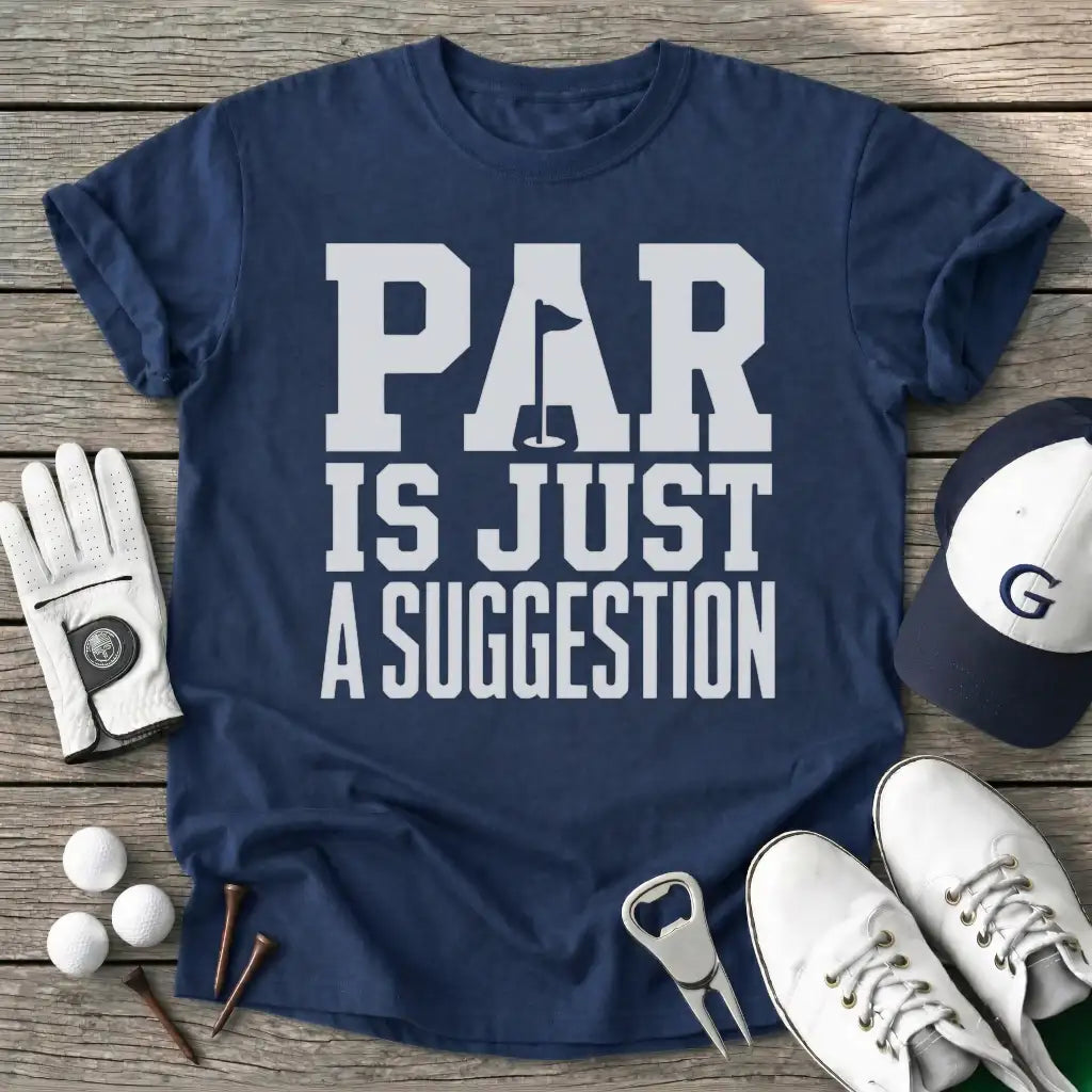 Par Just Suggestion T-Shirt in Navy