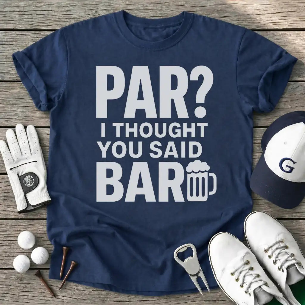 Par Thought You T-Shirt in Navy