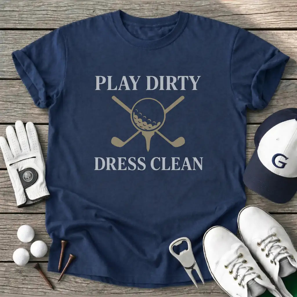 Navy / S Play Dirty Dress T-Shirt