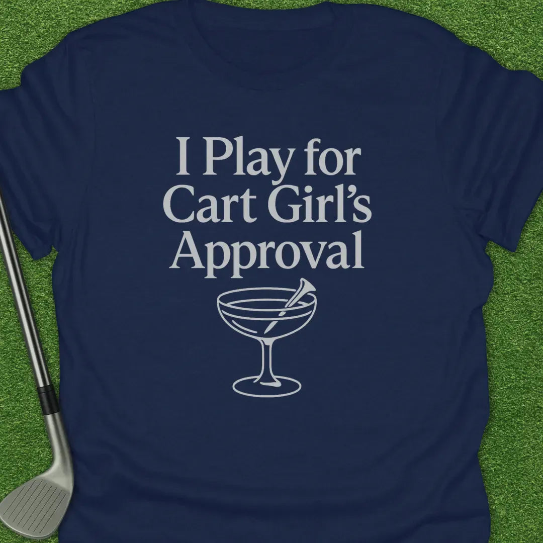 Navy / S Play For Cart Girls T-Shirt