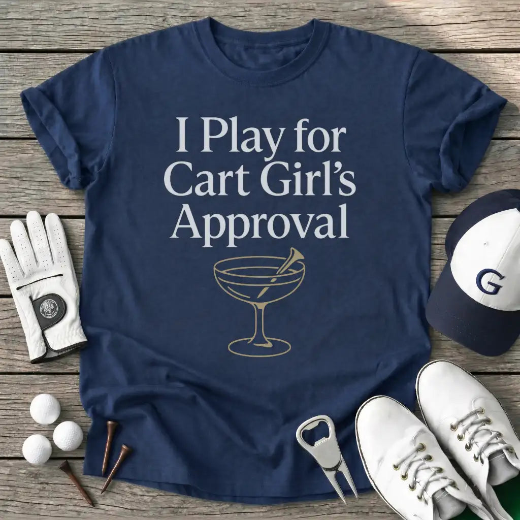 Navy / S Play For Cart Girls T-Shirt