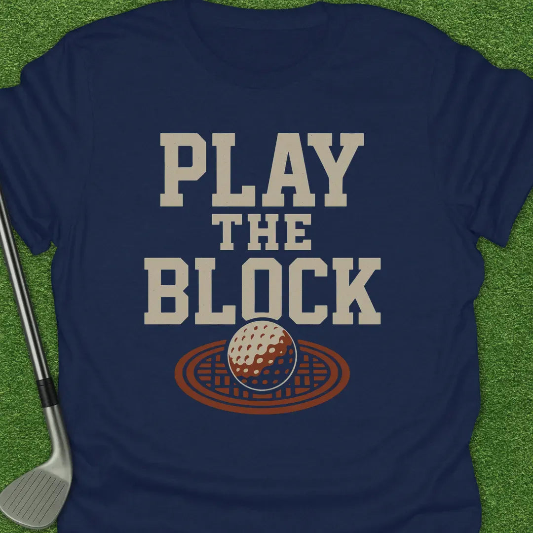Navy / S Play The Block T-Shirt
