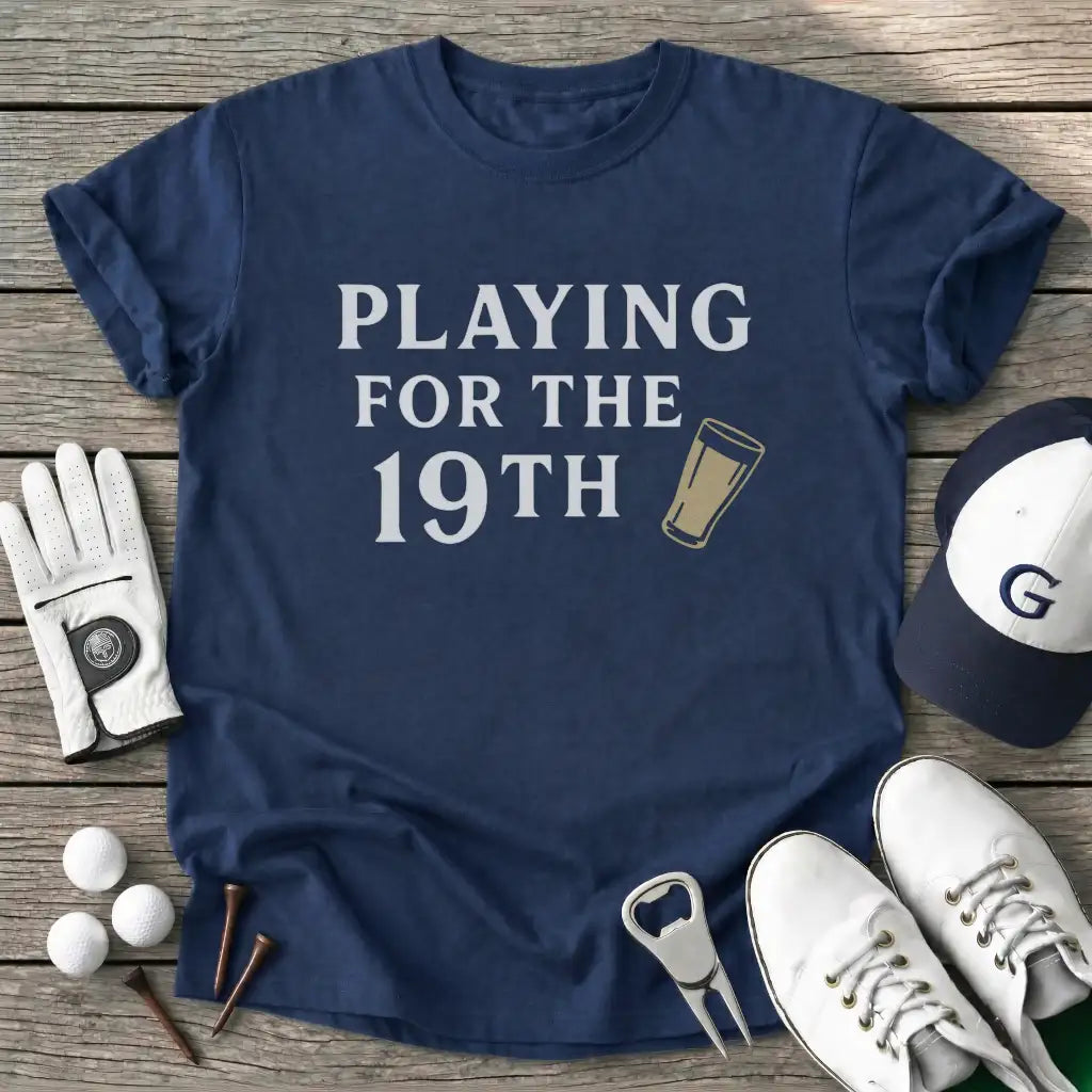 Navy / S Playing For The T-Shirt