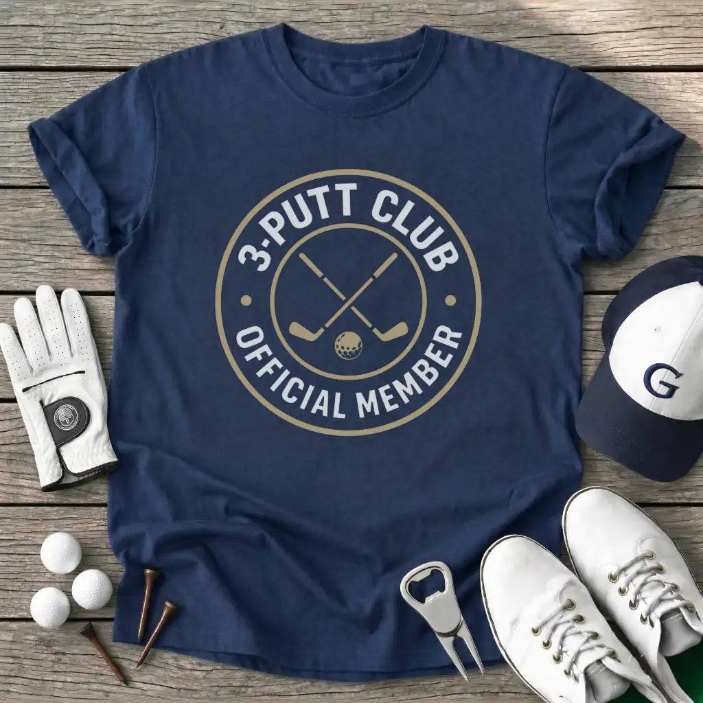 Navy / S Putt Club Official T-Shirt